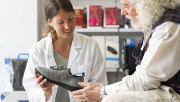 What are diabetic shoe considerations?